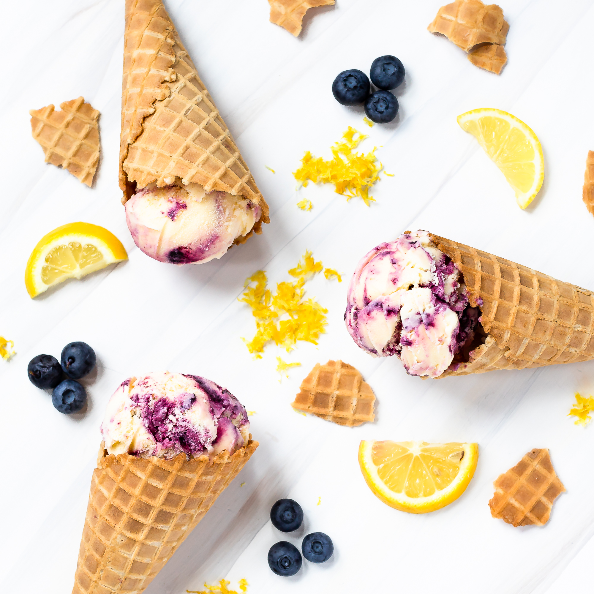 Lemon Blueberry Ice Cream: Healthy Delight, Easy Prep & Versatile